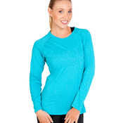 Womens Greatness Heather Long Sleeve T-shirt